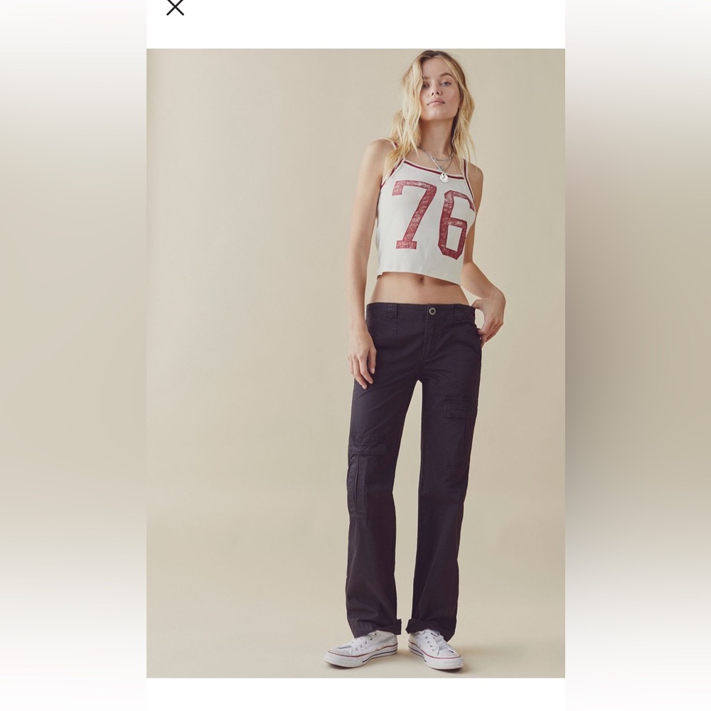 Free people The Thing Is Low-Rise Utility Pants - Picture 1 of 7